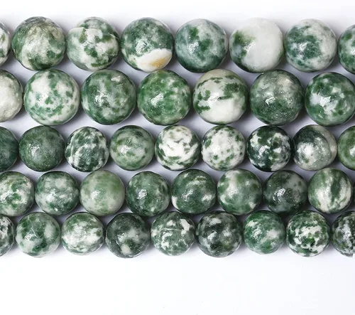 Vista 88 de 60 cuentas sueltas de piedra natural de turquesa africana de 0.236 pulgadas (6 mm) para hacer joyas, pulseras de bricolaje