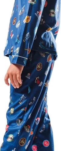 Vista 3 de Juego de pijama de 2 piezas para niños y pantalones de salón