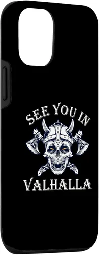 Vista 3 de iPhone 15 Viking Odin Ragna Nos vemos en el caso de los Vikingos de Valhalla