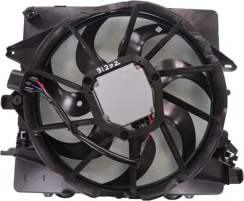 Vista 2 de TYC 622930 Compatible con el conjunto de ventilador de refrigeración de repuesto CADILLAC, negro