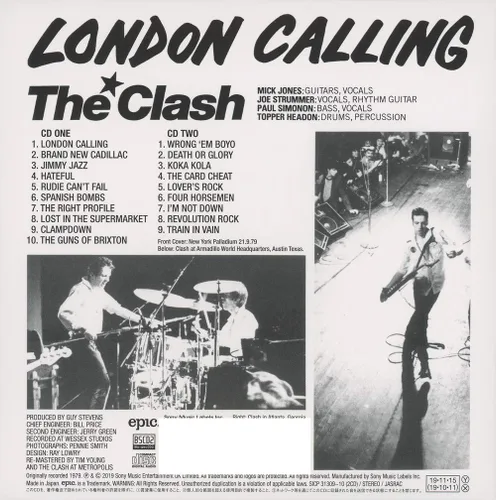 Vista 2 de London Calling 40th Anniversary Blu-Spec 2
