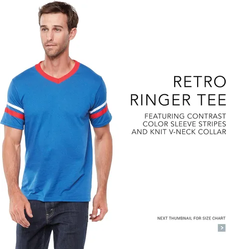 Vista 5 de Augusta Sportswear Jersey de rayas de manga para hombre