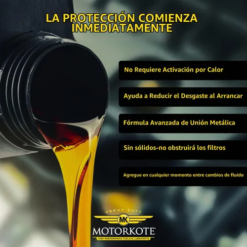 Vista 5 de Lubricante Hyper para el motor, de la marca MotorKote (1 galón)