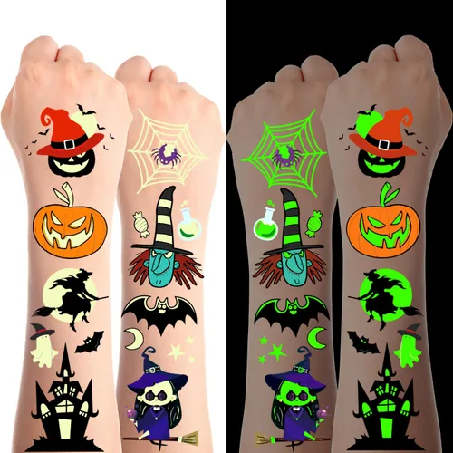 Vista 9 de JCFIRE Decoraciones del 4 de julio, 100 piezas de tatuajes temporales para niños y adultos, decoraciones patrióticas, accesorios del 4 de julio