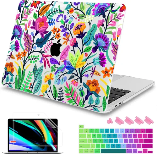 Vista 35 de Mektron Funda para MacBook Pro de 16 Pulgadas A2141 Versión 2019 con Pantalla Liquid Retina/Touch ID, Carcasa Rígida de Plástico con Funda