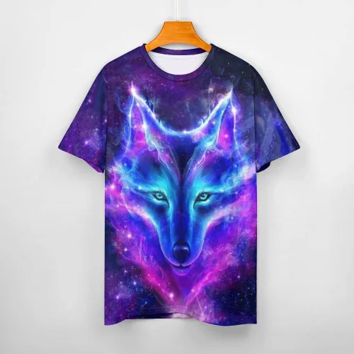 Vista 2 de Camiseta 3D con estampado gráfico novedoso para hombre, cuello redondo, manga corta, estampado casual, camiseta de playa para fiesta de verano