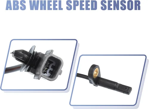 Vista 5 de uxcell Sensor de velocidad de rueda delantera izquierda derecha ABS Sensor No.479101KA0A apto para Nissan Juke 1.6L CVT 2WD BASE 2011-2017 Wheel