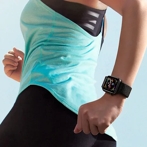 Vista 5 de Nylon Band Compatible with Apple Watch: Sport Loop Fits iWatch Series
