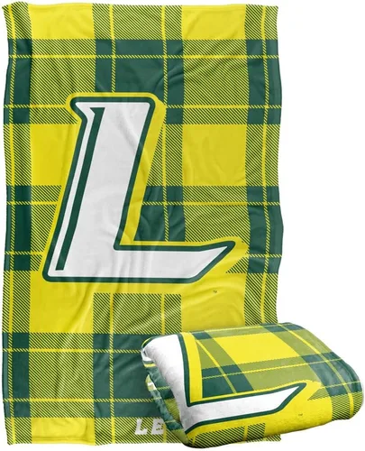 Vista 44 de LOGOVISION St John's University Campus Plaid Spirit Silky Touch Manta súper suave 36 x 58 pulgadas