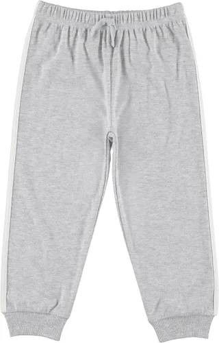 Vista 4 de Cudlie Paquete de 5 pantalones deportivos para bebés y niños pequeños, pantalones deportivos ligeros y cónicos, pantalones deportivos de descanso