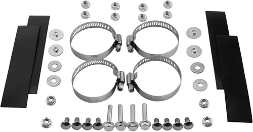 Vista 4 de XFMT Soporte de montaje de carenado de murciélago para motocicleta Harley Road King Softail Heritage FLST