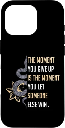 Vista 20 de Funda para iPhone 16 Mamba Motivacional Mentalidad Don't Give Up
