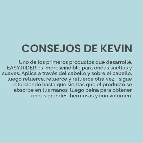 Vista 6 de Kevin Murphy Easy Rider anti Frizz flexible Hold Crema, 3,7 onza Curl Activating and Frizz Control Crème for All Hair Types, Anti Frizz for Hair