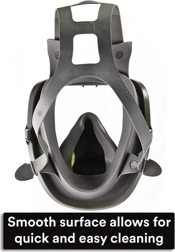Vista 7 de 3M Respirador reutilizable 6800, pieza frontal completa, mediano, 1 unidad