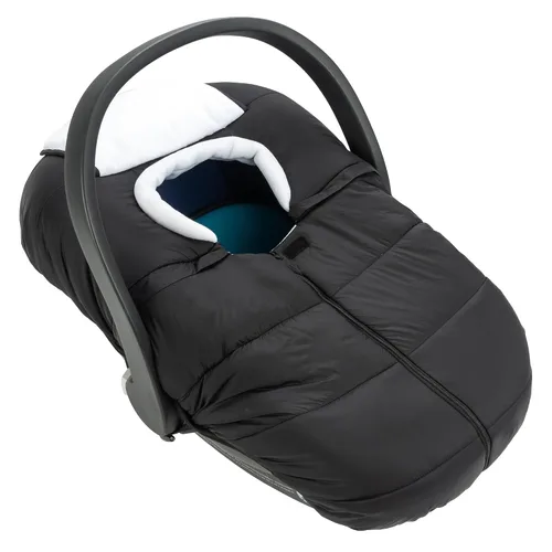 Vista 8 de SERAPHY Fundas de asiento de automóvil 100% muselina de algodón para bebés, funda universal para asiento de automóvil de bebé, cubierta de asiento