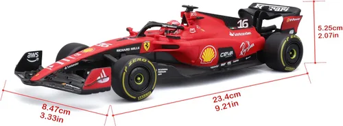 Vista 2 de Maisto Tech RC F1 1:24 Ferrari SF-23 (2023) - Leclerc #16
