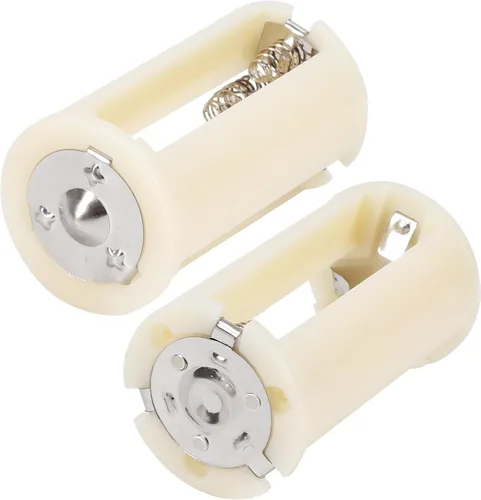 Vista 2 de 6 piezas de convertidor de batería de 3 pilas AA a D en paralelo, adaptador, soporte, convertidor de 3 AA a 1 D, conmutador de conversión, caja