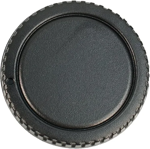 Vista 3 de NIYI Juego de 2 unidades, tapa del cuerpo de la cámara y tapa trasera de lente, compatible con Canon EFEF-S Mount DSLR cubierta protectora de lente
