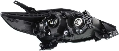 Vista 2 de Para Mazda 5 2008-2009 unidad de montaje de faros delanteros bisel negro lado del conductor MA2518128 CE51-51-0L0C