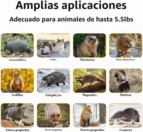 Vista 6 de Timaze Trampa plegable para animales vivos de 24