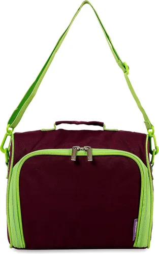 Vista 15 de J World New York Casey - Lonchera pequeña para adultos. Lonchera aislada de tamaño mediano para niños, color negro, 9.5 x 10 x 3.5 pulgadas
