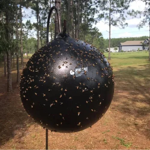 Vista 3 de Bug Ball Kit de lujo - Trampa para moscas y insectos para morder, paquete de 4