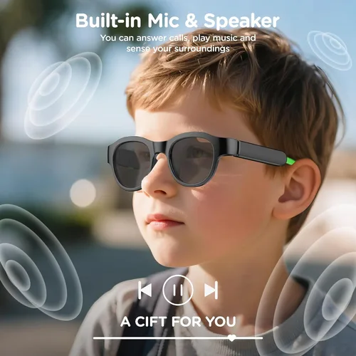 Vista 4 de Gafas de sol Bluetooth inteligentes para niños