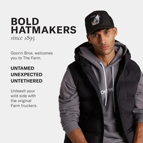 Vista 8 de Goorin Bros. Gorra de béisbol The Farm A-Frame para hombre