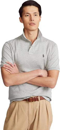 Vista 2 de Polo Ralph Lauren Camisa Polo para Hombre de Corte Clásico Nuevo (Otoño/Invierno 2020) Andover Heather