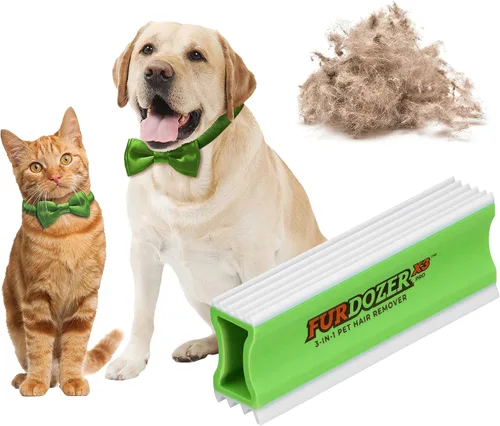 Vista 26 de FurDozer - Removedor de pelo de mascotas y herramientas de detallado automático, removedor de pelo de gatos y perros para alfombras, interiores