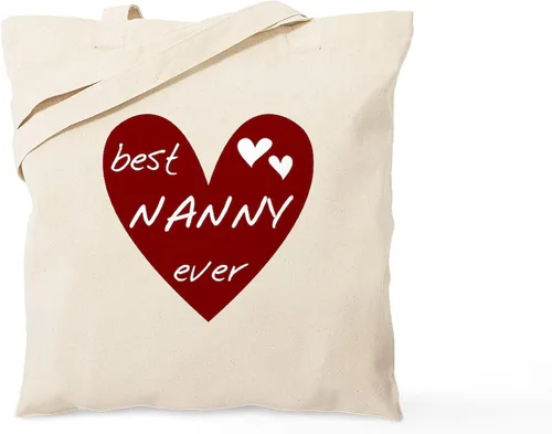 Vista 15 de CafePress Proveedor de cuidado de día Bolso de asas de lona natural, bolso de compras de tela, Caqui