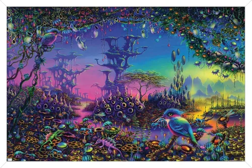 Vista 10 de Trends International Danny Flynn - Riverside Wall Poster, 22.4L x 14.7W, Barnwood Framed Version Versión enmarcada Barnwood
