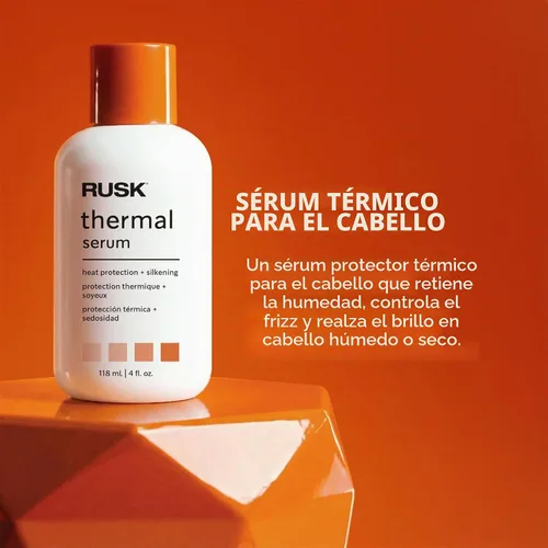 Vista 3 de RUSK Designer Collection Suero térmico con aceite de argán, 4.2 fl. oz.