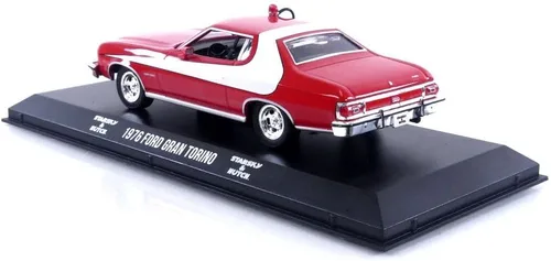 Vista 6 de Greenlight 86442 1976 Ford Gran Torino Starsky and Hutch Escala 1:43 Diecast