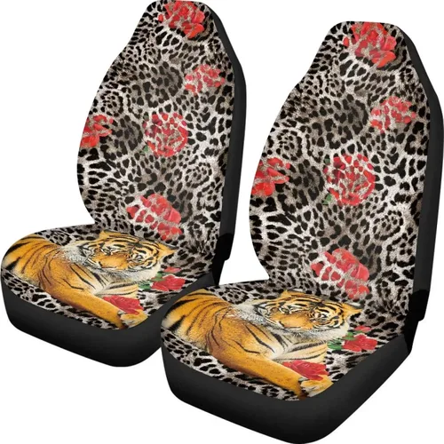 Vista 20 de Fundas de asiento de coche con estampado de bandera estadounidense, fundas cómodas para asientos de automóvil, duraderas, ajuste universal