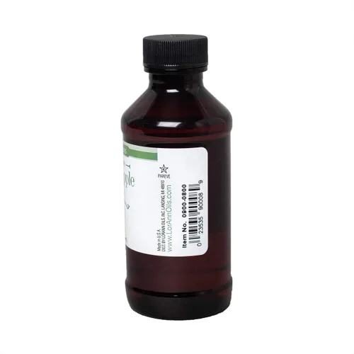 Vista 3 de LorAnn Sabor SS de manzana verde, botella de 4 onzas