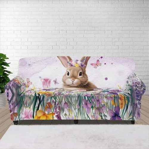 Vista 32 de Horeset Snowy Tree - Funda de sofá para 2 cojines, decoración del hogar, funda protectora de muebles para perro, impermeable y lavable Árbol nevado
