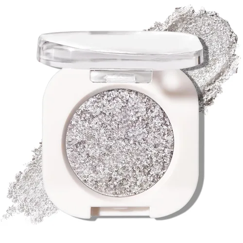 Vista 20 de Sombra de ojos mate individual, Sombra de ojos blanco hueso, Polvo ligero ultrafino, Sombra de ojos con base de imprimación iluminadora, Alto