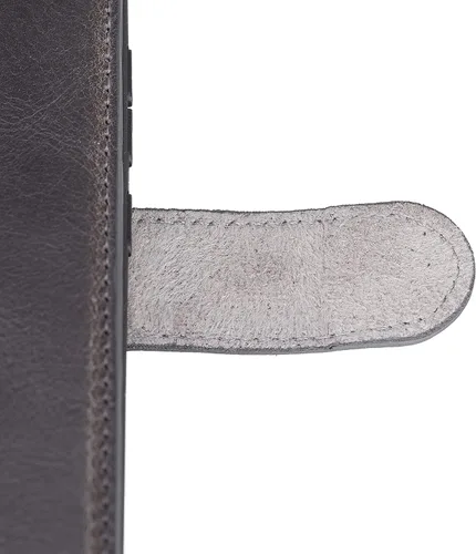 Vista 7 de Bayelon Funda compatible con Galaxy S22, cartera de cuero de grano completo para teléfono, funda desmontable con soporte, funda magnética abatible