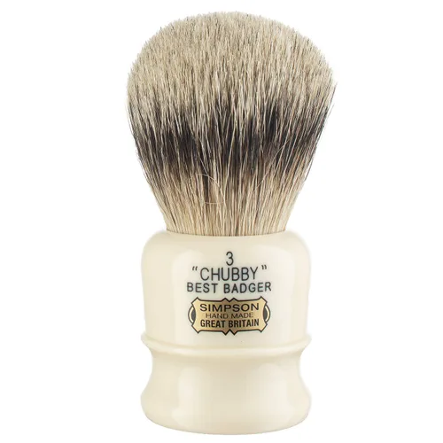 Vista 2 de Simpsons Best Badger Brocha de afeitar (Chubby CH3 Best)