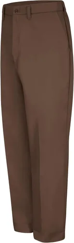 Vista 17 de Red Kap Pantalón de trabajo de mezcla de sarga, con ajuste tradicional, que no se arruga Negro