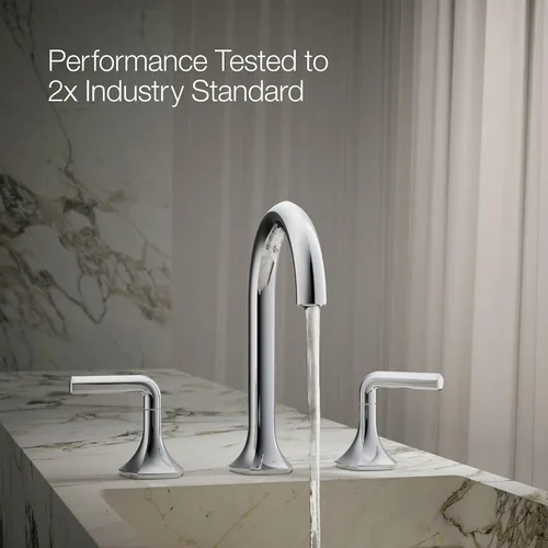 Vista 95 de KOHLER K- 27010-4-BV Occasion™ - Manijas de palanca color bronce cepillado vibrante