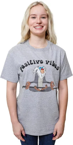 Vista 4 de Disney Lion King Rafiki Positive Vibes - Camiseta para hombre