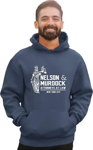 Vista 10 de Go All Out Nelson And Murdock Attorneys At Law - Sudadera con capucha para hombre y mujer