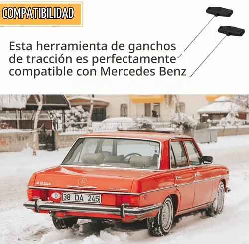 Vista 2 de Mekar Gancho de extracción de cluster de instrumentos herramienta para quitar el tablero Compatible con Mercedes Benz