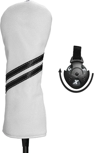 Vista 13 de Fundas para cabezas de palo de golf - Juego de 4 piezas o 1 pieza de accesorios de golf, fundas para palos de golf para maderas y conductores