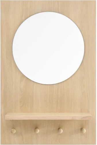 Vista 3 de Modway EEI-6347-OAK Espejo Glint Roble