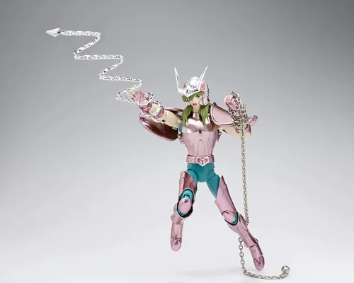 Vista 4 de Bandai Saint Cloth Mito Andrómeda Shun Early Bronze Cloth Revival Ver. Saint Seiya