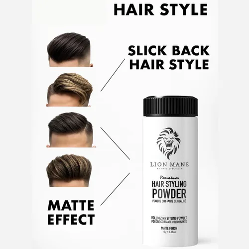 Vista 2 de Lion Mane - Polvo texturizante para el cabello, 1 botella.