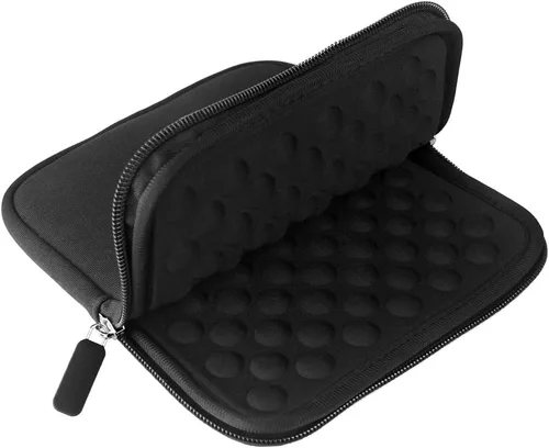 Vista 2 de Samsung, Lacdo, bolsa de almacenamiento de neopreno, protectora, a prueba de golpes, con bolsillo externo, para Apple MD564ZM/A USB 2.0 SuperDrive